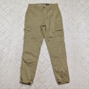 Adriano Goldschmied Pants Mens 29x31 Green Wells Cargo Cotton Stretch Utility